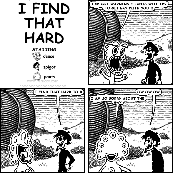 I FIND THAT HARD
